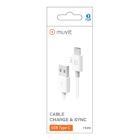 MUVIT CABLE USB-C/USB-A 1 METRE